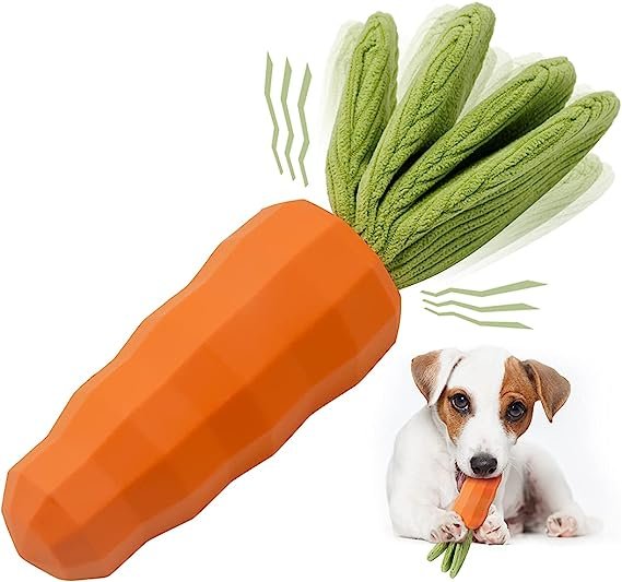 Frozen Carrot Chew for dog